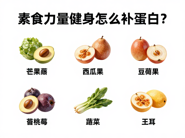 素食力量健身怎么补蛋白?高含量食物清单与摄入指南