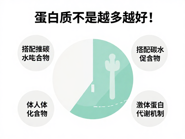 蛋白质不是越多越好!搭配碳水化合物,激活人体蛋白质代谢机制