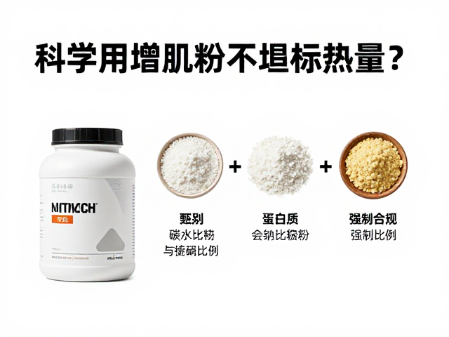 健身控卡必看,力量人群如何科学使用增肌粉不超标热量?