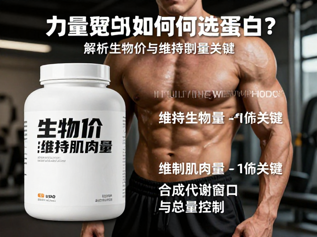 力量健身如何选蛋白?解析生物价与维持肌肉量关键