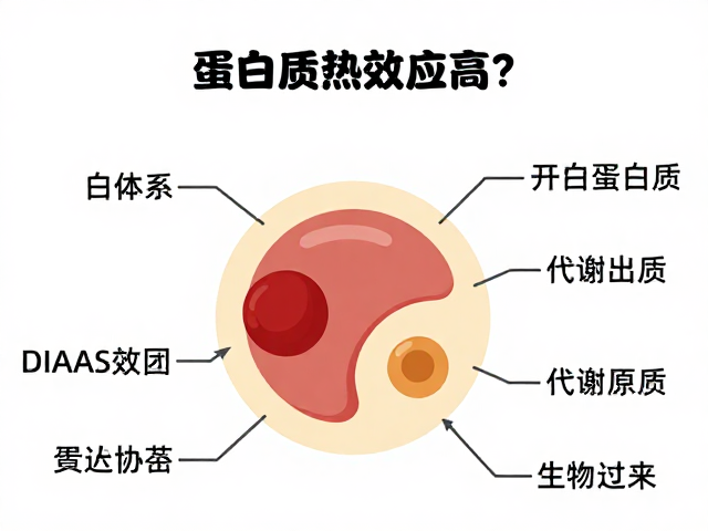 蛋白质热效应高？看DIAAS评分解析人体蛋白质代谢机制