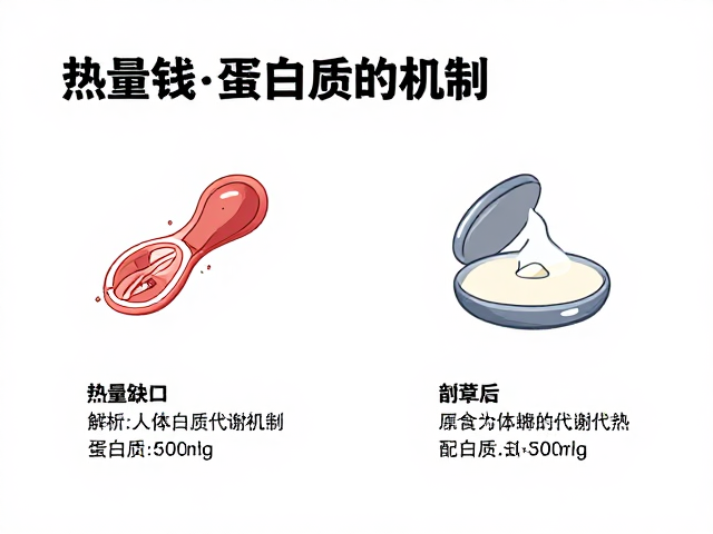 热量缺口与生物价,解析人体蛋白质代谢机制,高效减脂指南