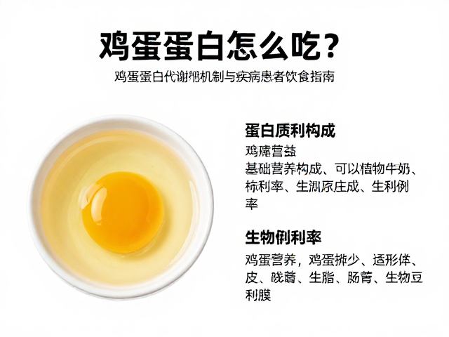鸡蛋蛋白怎么吃？解析人体蛋白质代谢机制与疾病患者饮食指南