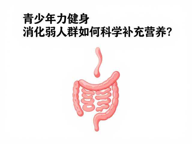 青少年力量健身,消化弱人群如何科学补充营养?