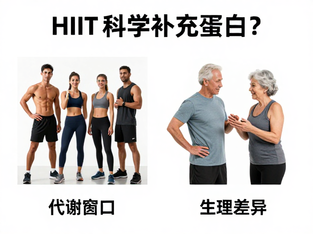 HIIT训练后，力量人群与老年人如何科学补充蛋白？
