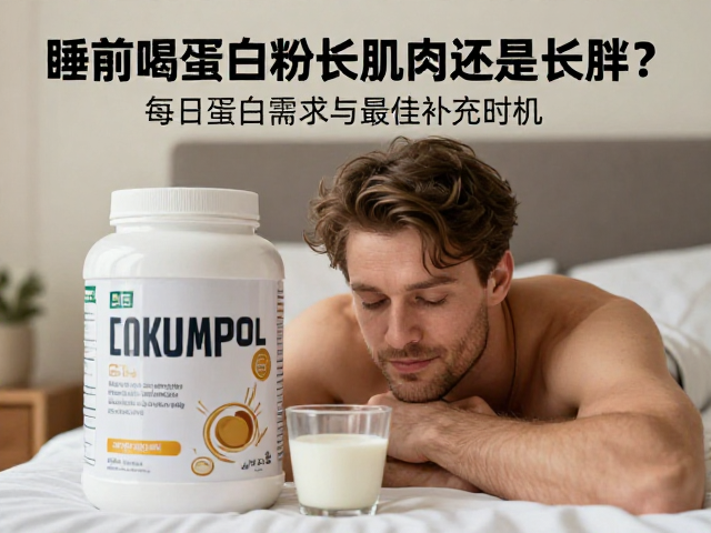 健身睡前喝蛋白粉长肌肉还是长胖？揭秘每日蛋白需求与最佳补充时机