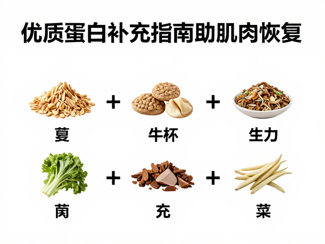 力量健身睡前吃什么？优质蛋白补充指南助肌肉恢复