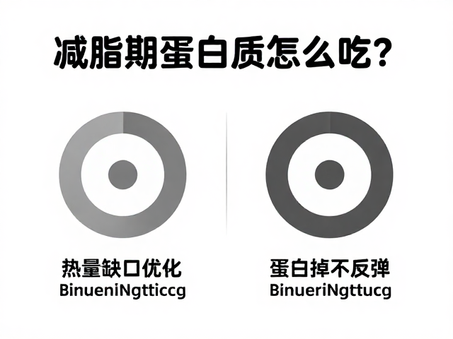 减脂期蛋白质怎么吃？利用热量缺口优化蛋白质代谢，高效掉秤不反弹