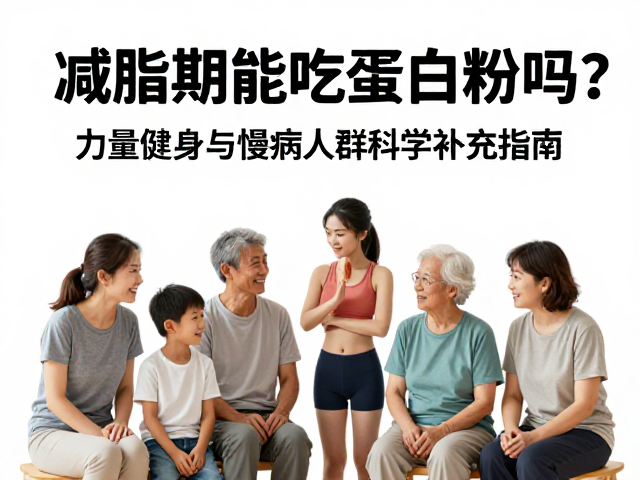 减脂期能吃蛋白粉吗?力量健身与慢病人群科学补充指南