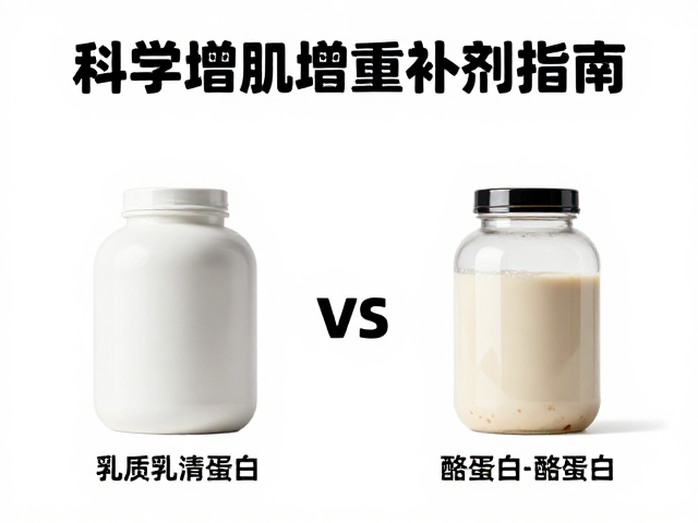 力量健身乳制品摄入不足?科学增肌增重补剂指南