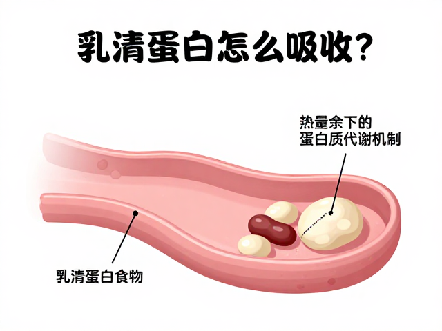乳清蛋白怎么吸收?揭秘热量盈余下的蛋白质代谢机制