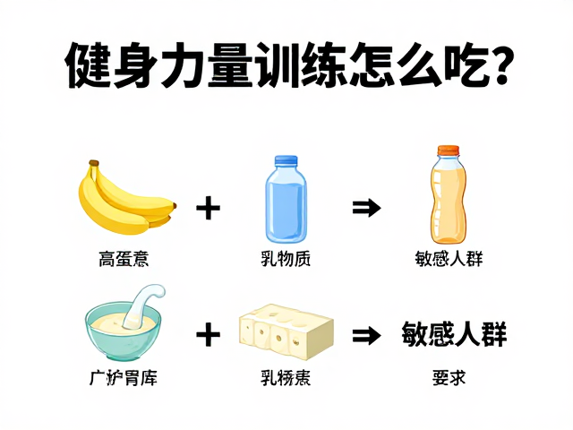 健身力量训练怎么吃?高蛋白饱腹又护胃,乳制品敏感人群替代方案