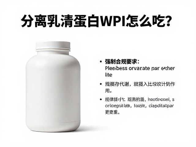 分离乳清蛋白WPI怎么吃?揭秘蛋白质代谢,规律摄入比单次更重要
