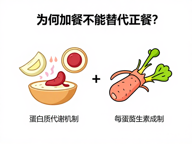 蛋白质代谢机制，为何加餐不能替代正餐？