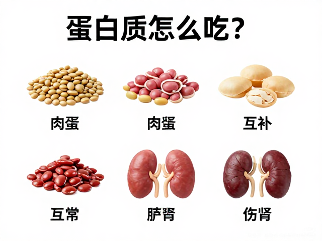 蛋白质怎么吃?肉蛋奶豆互补,正常摄入不伤肾