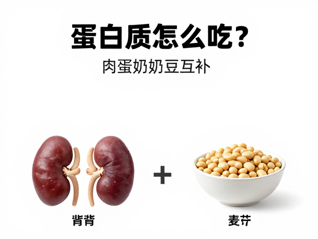 蛋白质怎么吃?肉蛋奶豆互补,正常摄入不伤肾