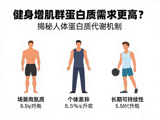 健身增肌人群蛋白质需求更高？揭秘人体蛋白质代谢机制
