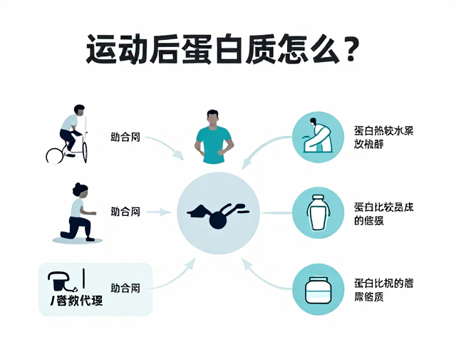 运动后蛋白质怎么补?解析代谢机制,助恢复人群高效修复