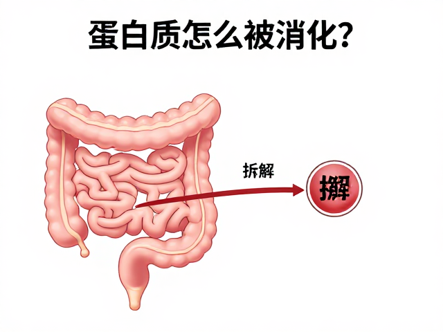 蛋白质怎么被消化?揭秘代谢机制,减少肌肉流失的科学吃法