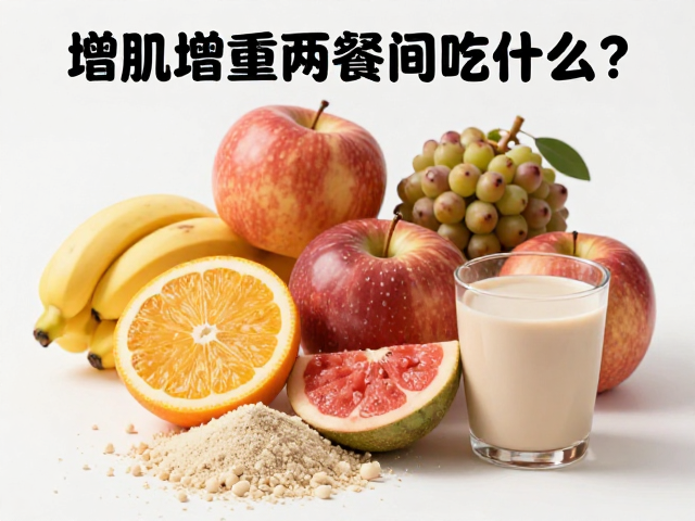 增肌增重两餐间吃什么?力量健身人群补充指南