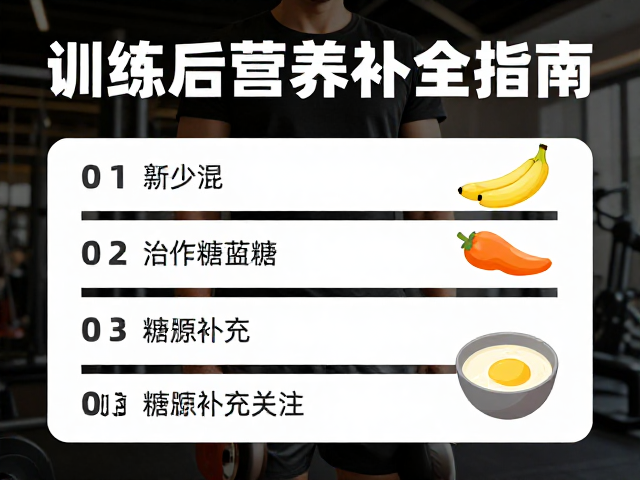 力量健身与减脂人群必看,训练后恢复与营养补充全指南