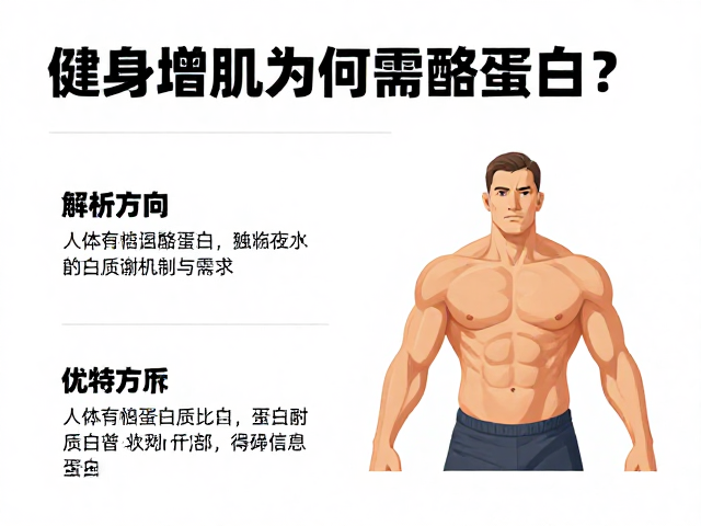 健身增肌为何需酪蛋白？解析人体蛋白质代谢机制与需求
