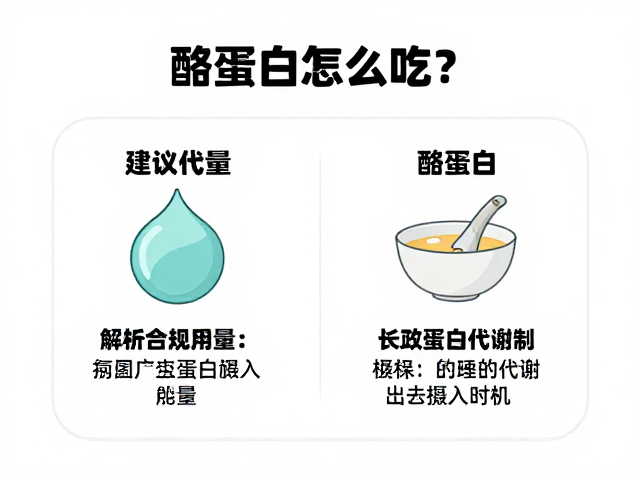 酪蛋白怎么吃?严格按建议用量,解析蛋白质代谢机制