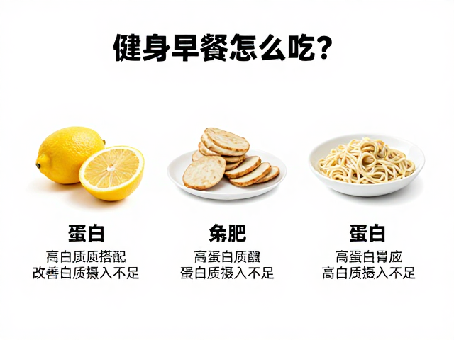 健身早餐怎么吃？3款高蛋白搭配改善蛋白质摄入不足