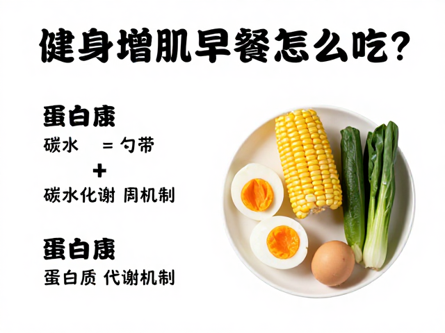 健身增肌早餐怎么吃?解析蛋白质代谢机制与补充策略