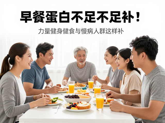 早餐蛋白不足?力量健身与慢病人群这样补