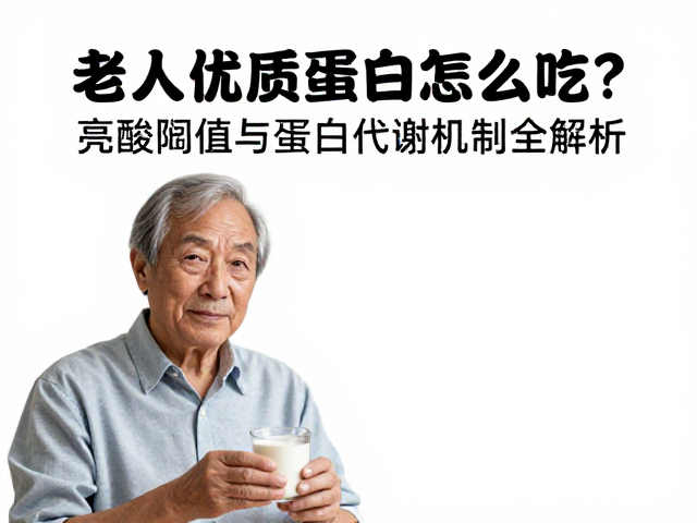 老年人优质蛋白怎么吃?亮氨酸阈值与蛋白质代谢机制全解析