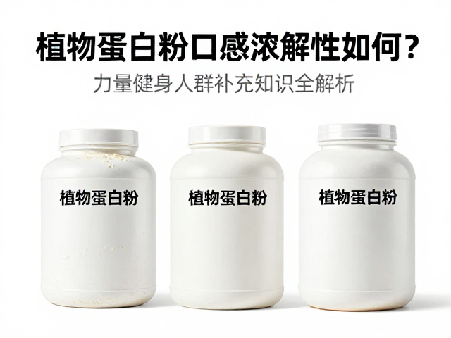 植物蛋白粉口感溶解性如何？力量健身人群补充知识全解析