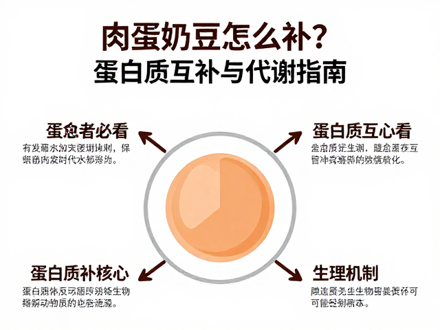 肉蛋奶豆怎么补？过敏者必看蛋白质互补与代谢指南