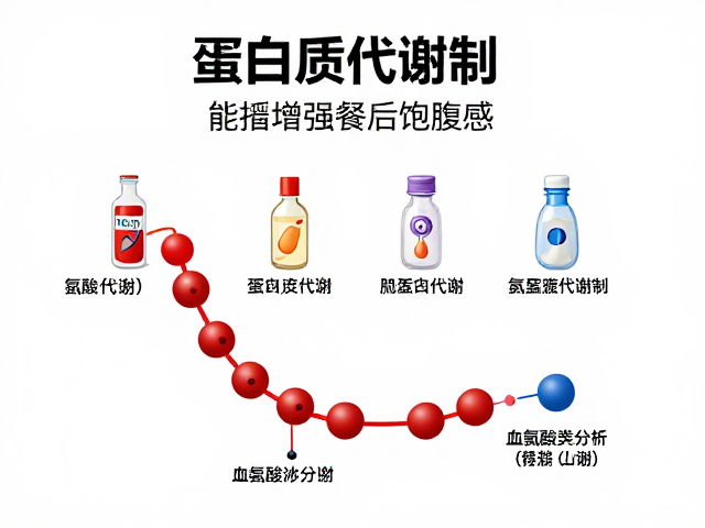 蛋白质代谢机制，为何血氨基酸升高能增强餐后饱腹感？