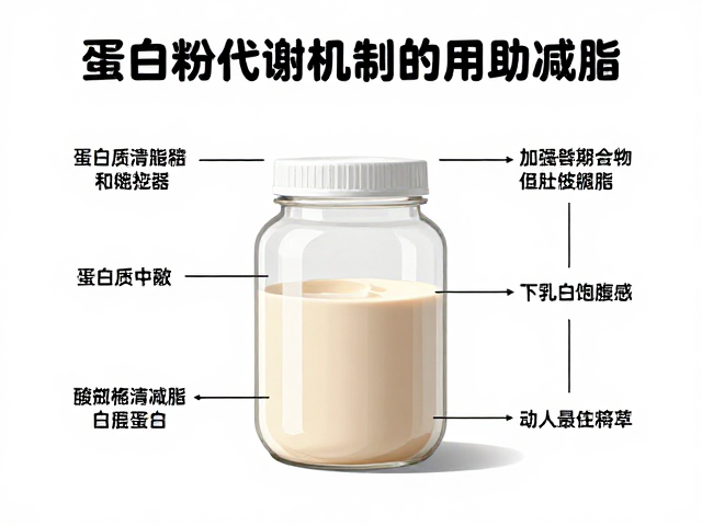 体重管理人群必看,蛋白粉作为膳食补充剂,如何通过蛋白质代谢机制助减脂?