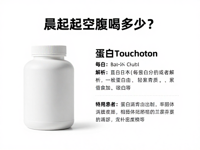 晨起空腹喝多少?每份蛋白含量解析及肾病患者慎用指南