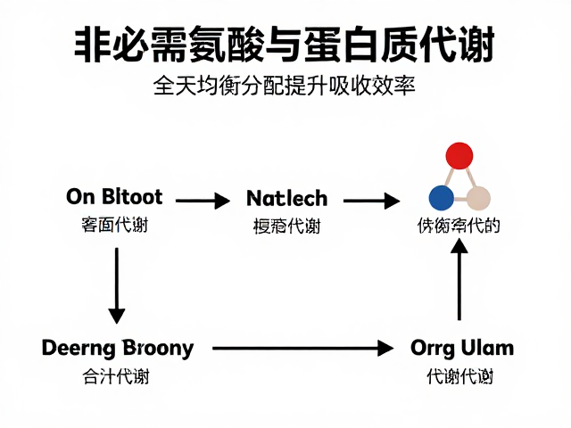 非必需氨基酸与蛋白质代谢,全天均衡分配提升吸收效率