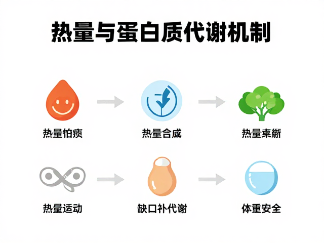 体重管理，热量与蛋白质代谢机制，科学控体不反弹