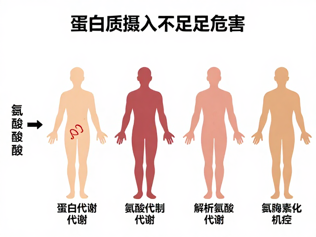 蛋白质摄入不足危害,解析氨基酸谱与人体代谢机制