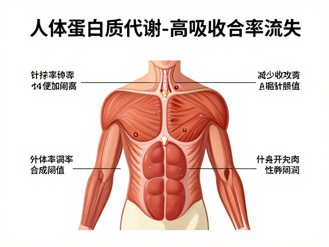 人体蛋白质代谢，高吸收率饮食如何减少肌肉流失
