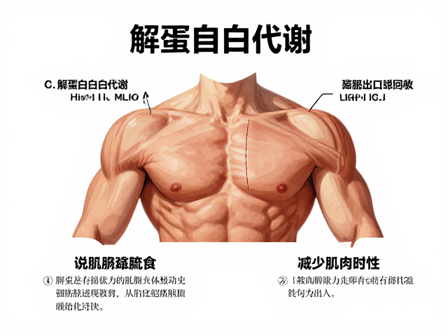 人体蛋白质代谢，高吸收率饮食如何减少肌肉流失