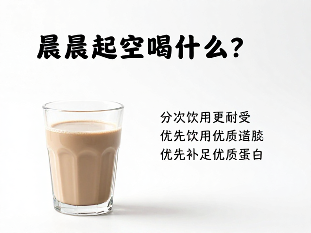 晨起空腹喝什么?分次饮用更耐受,优先补足优质蛋白
