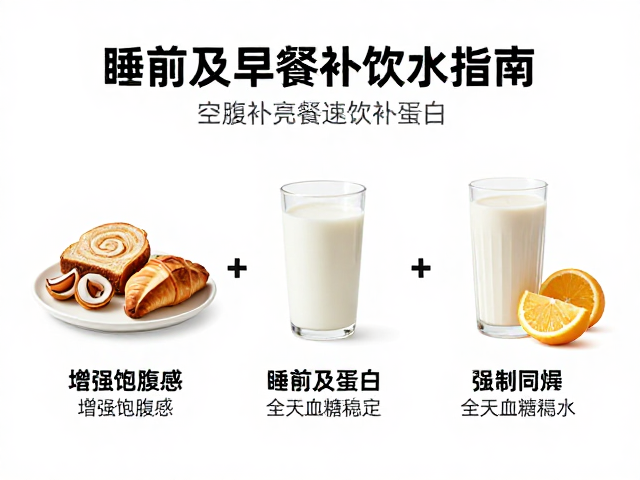 晨起空腹、睡前及早餐快速补蛋白,3大场景高效饮用指南