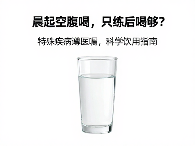 晨起空腹喝、只练后喝够？特殊疾病遵医嘱，科学饮用指南
