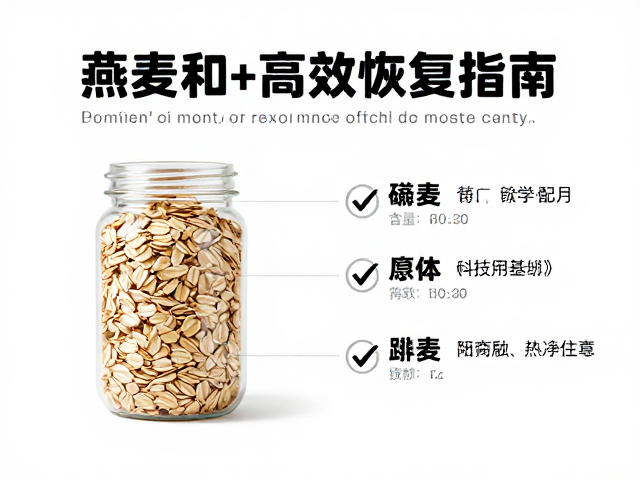 力量健身训练后30分钟内补充,加入燕麦的高效恢复指南