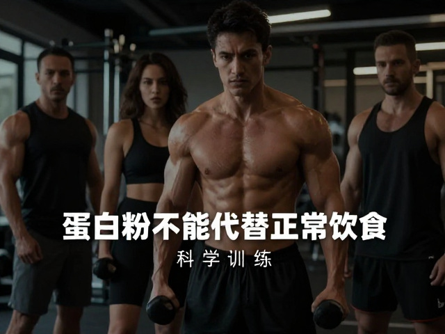 力量健身人群注意，蛋白粉不能代替正常饮食，科学训练，均衡膳食才是关键