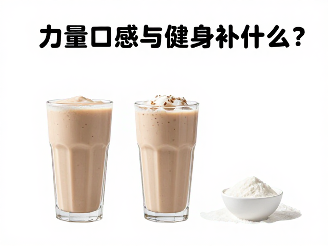 力量健身补什么?蛋白奶昔口感与溶解性全解析