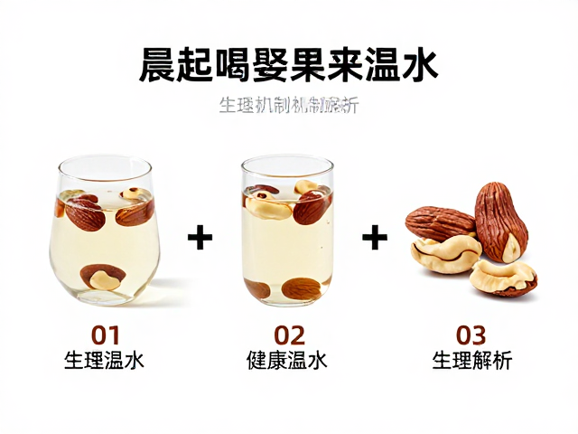 晨起空腹喝坚果温水冲泡,3大适配场景揭秘健康益处