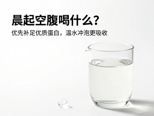 晨起空腹喝什么?优先补足优质蛋白,温水冲泡更吸收