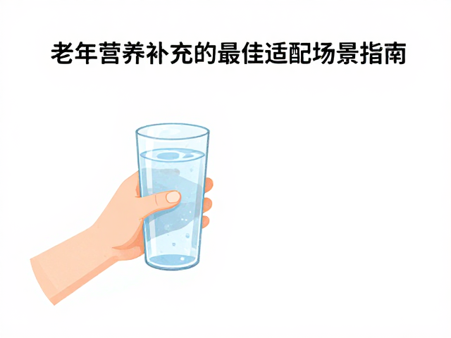 晨起空腹喝常温水,老年营养补充的最佳适配场景指南